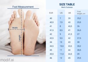size-chart-template-with-measurements-of-mens-shoes