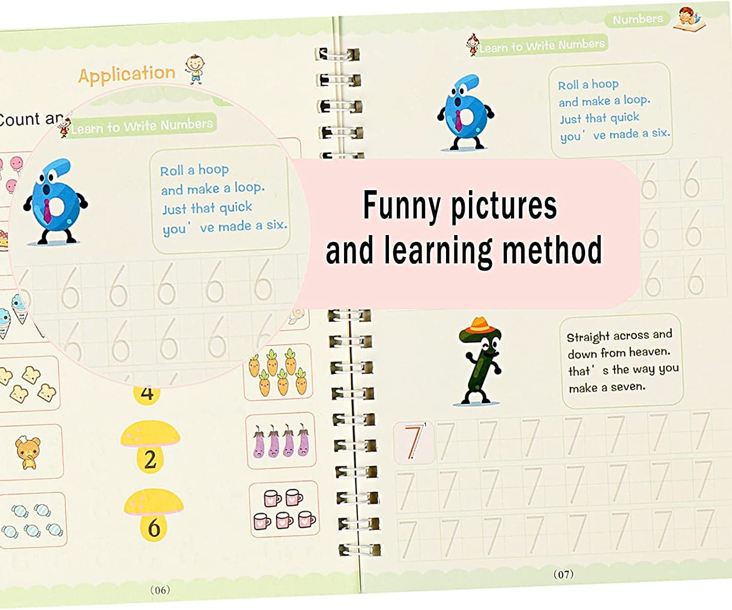 4-Book Magic Writing Practice Set for Kids: 5 Refills, 1 Pen | Best Kids' Writing Practice: Magic Book Set | Magic Writing Set for Kids | Kids' Magic Writing Practice Set - Image 5