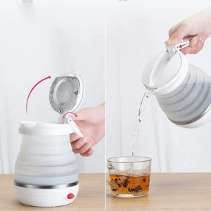 Travel, Portable and Collapsible Electric Kettle 